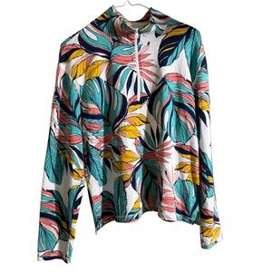 Talbots cozy crush 1/4 zip pullover medium